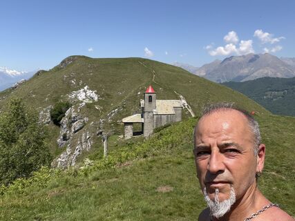 Foto de Emanuel Gotti a lo largo del recorrido