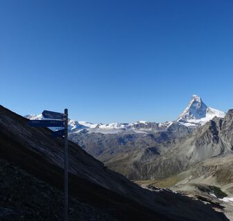 Abzweigung fürs Platthorn