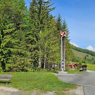 Rastplatz an der Steinberg-Runde im Pillerseetal