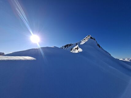 Foto von Karl-Heinz Martin entlang der Tour