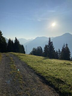 Foto von Lukas Plangger entlang der Tour