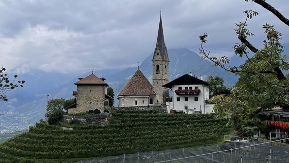 Foto von Jürgen Brückner entlang der Tour