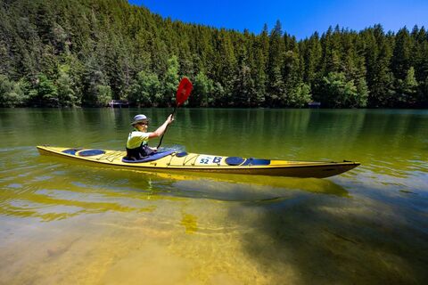 Wassersport am Stausee