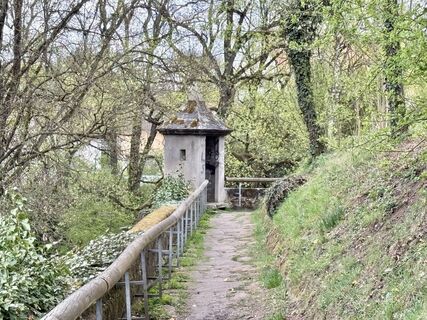 Photo de Norbert Herbig le long du parcours
