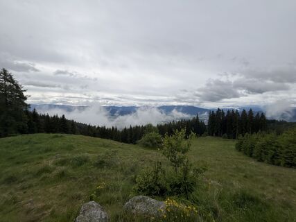 Foto von isabella Köck entlang der Tour
