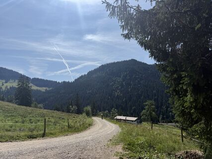 Foto von Gerhard Stich entlang der Tour