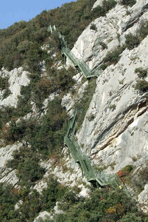 Weg Busatte - Tempesta: die Treppe