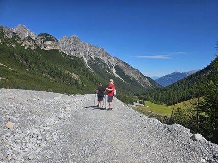 Foto von Nadja Schreiber entlang der Tour