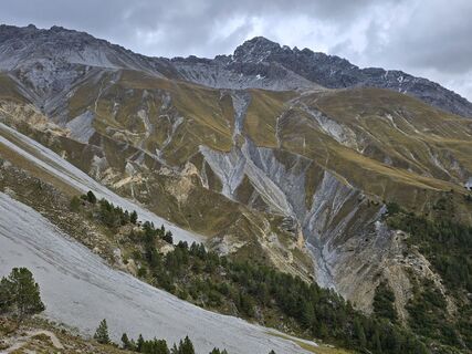 Foto de Nik Lüti a lo largo del recorrido