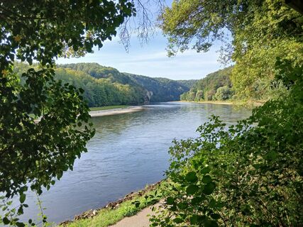 Photo de Josef Eichinger le long du parcours