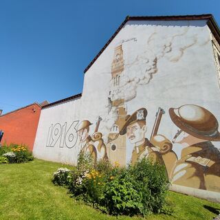 Malerische Stadt Albert