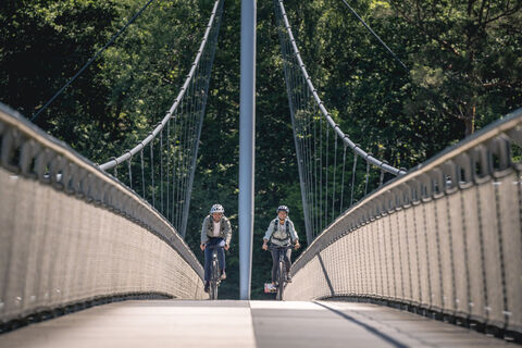 Stahlhängebrücke (Victor-Neels-Brücke)