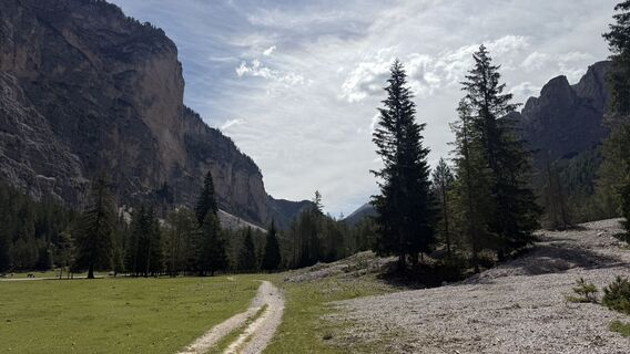 Foto von Benno Schnyder entlang der Tour