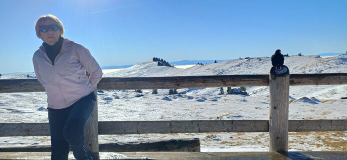 Foto von Janez Perko entlang der Tour