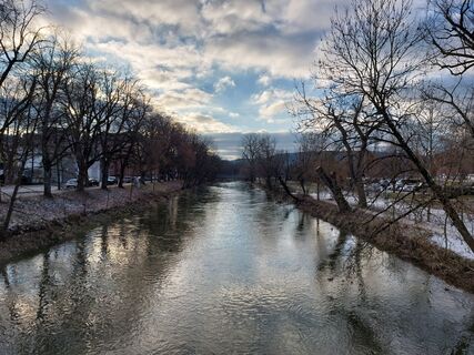 Fotografia z Sabrina Hackel na trase