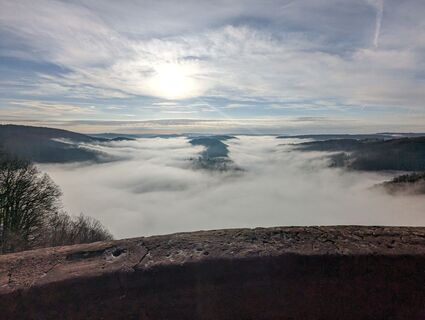Foto von Andreas Reiher entlang der Tour