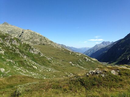 Unterwegs der Bergseen von Orsino, Orsirora und Valletta
