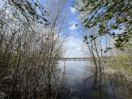 Foto von Andrea Vogt entlang der Tour