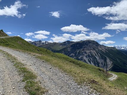 Photo de Daniel Marti le long du parcours