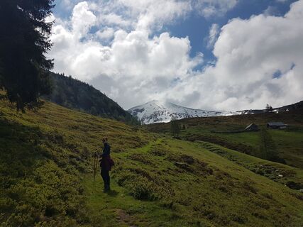 Fotografia z schenkeli na trase