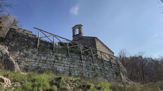 Photo de Fabrizio Plesnizer le long du parcours