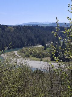 Foto von Friedrich Karl Gropengiesser entlang der Tour