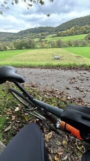 Photo de Fabian Lober le long du parcours