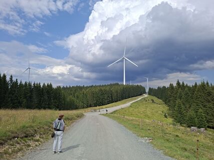 Foto von Oswald Remling entlang der Tour