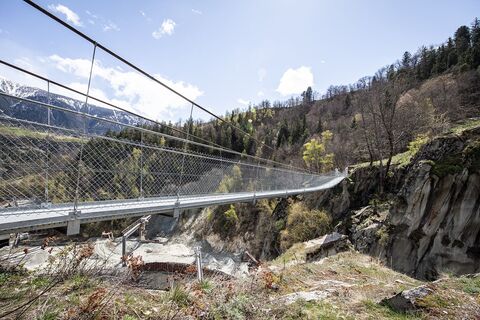 Hängebrücke Massegga