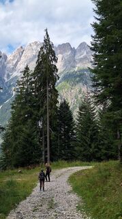 Foto von Paola Osti entlang der Tour