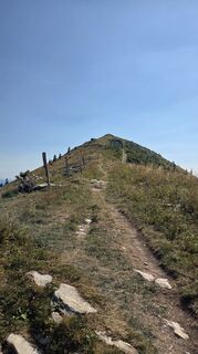 Foto von Klementina Gartner entlang der Tour