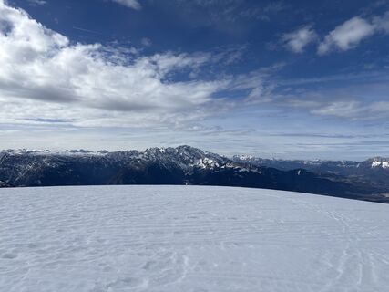 Foto von Heinz Sperl entlang der Tour