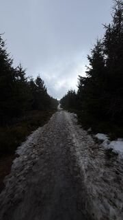 Foto von David Marek entlang der Tour