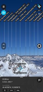 Zdjęcie z Christian Raab wzdłuż trasy