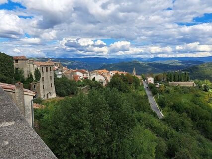 Foto von Edith Moser entlang der Tour