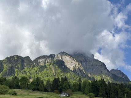 Foto von Dominik Wymann entlang der Tour