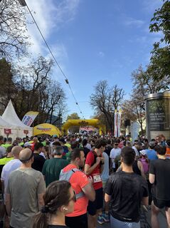 Photo de Benny le long du parcours
