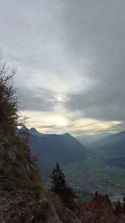 Foto von Joe Täschler entlang der Tour