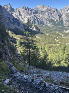 Photo de Hannah Anyan le long du parcours