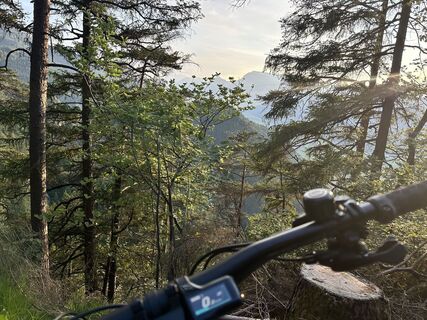 Foto von Manuel schiller entlang der Tour