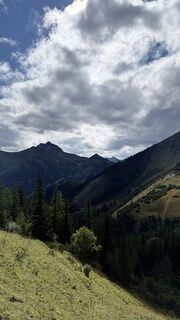 Photo de Jakob Prager le long du parcours