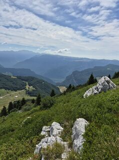 Foto von Monika Thomaschitz entlang der Tour