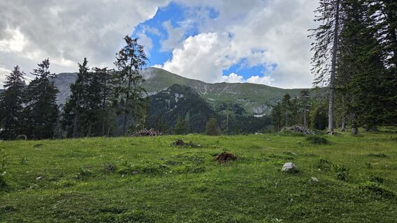 Photo de Klementina Gartner le long du parcours
