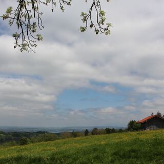 Bienenweg Bad Kohlgrub - Aussicht am Bienenweg