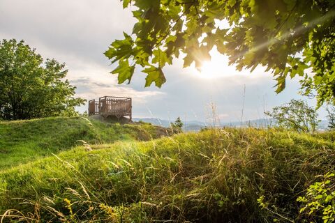 Aussicht von Hůrka in Česka Lípa