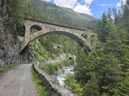 Foto von Robert Walter entlang der Tour