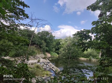 Foto von Edit Szoboszlay entlang der Tour