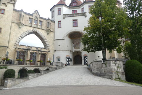 Sigmaringen Schloss Eingang