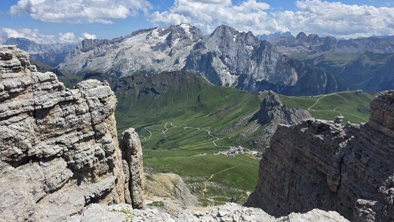 Photo de Gundega Muceniece le long du parcours