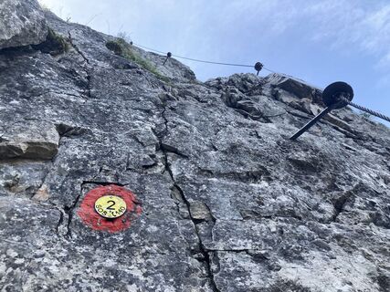 Photo de Christian Spielmann le long du parcours